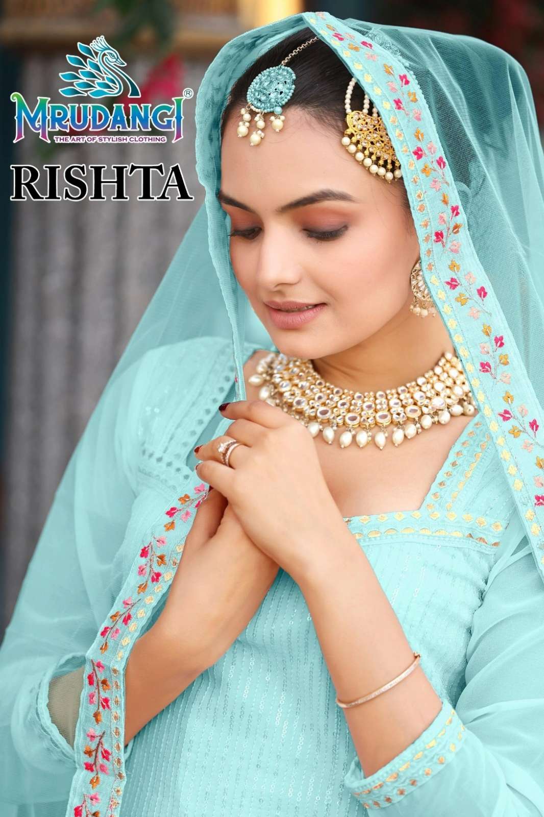 MRUDANGI RISHTA 725 & 726 GEORGETTE DESIGNER PAKISTANI SALWAR SUIT