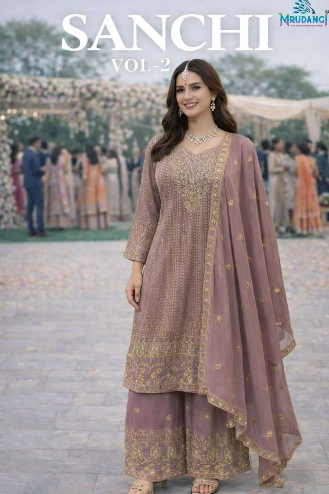 MRUDANGI SANCHI REAL PREMIUM GEORGETTE DESIGNER SALWAR SUIT