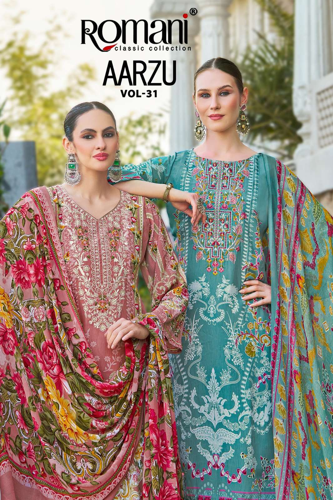 ROMANI AARZU VOL 31 PREMIUM COTTON DIGITAL PRINTED DESIGNER SALWAR SUIT