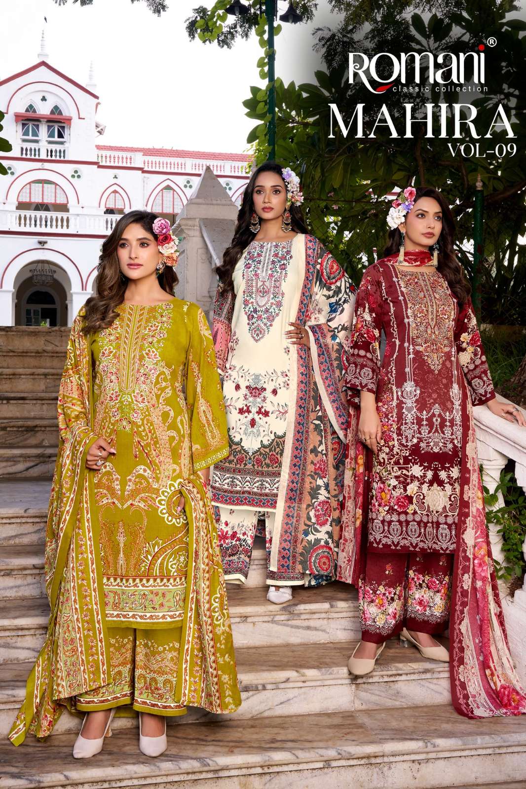 Romani MAHIRA VOL 9 Premium Soft Cotton Digital Printed Designer Salwar Suit