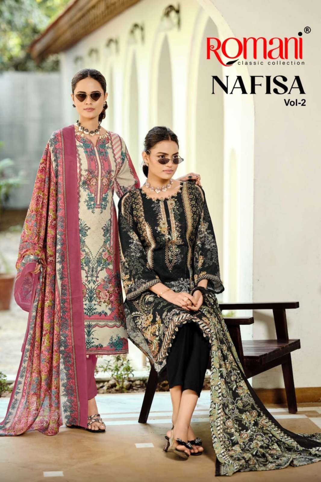 ROMANI NAFISA VOL 2 SOFT COTTON DIGITAL PRINTED DESIGNER SALWAR SUIT