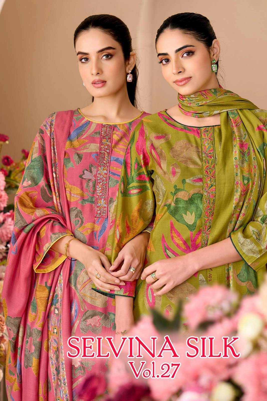 SALVI FASHION SELVINA SILK VOL 27 MODAL SILK DESIGNER SALWAR SUIT