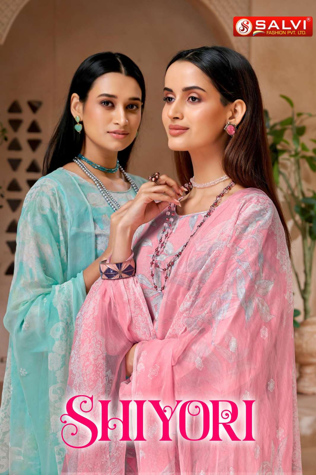 Salvi Fashion SHIYORI Premium Cotton with Kadhi Print and Heavy Embroidery Designer Salwar Suit 