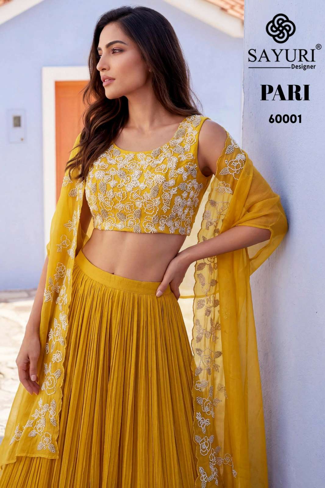 SAYURI PRESENT PARI 60001 PREMIUM REAL CHINON SILK LEHENGA