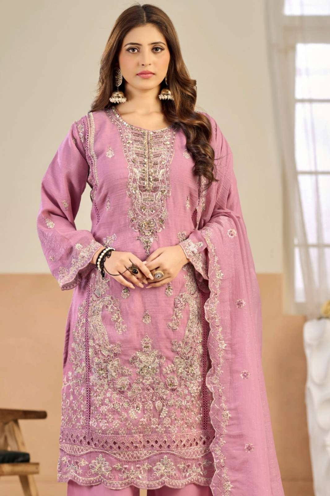SERIES S 920 HEAVY EMBROIDARY WORK DESIGNER SALWAR SUIT 