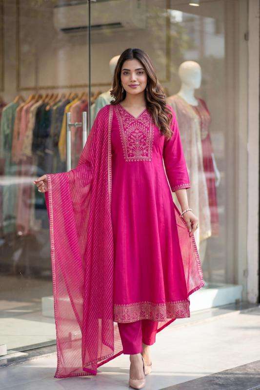 Shir Balaji Emporium MONALISA VOL 1 Berlin Silk Fabric Designer Salwar Suit