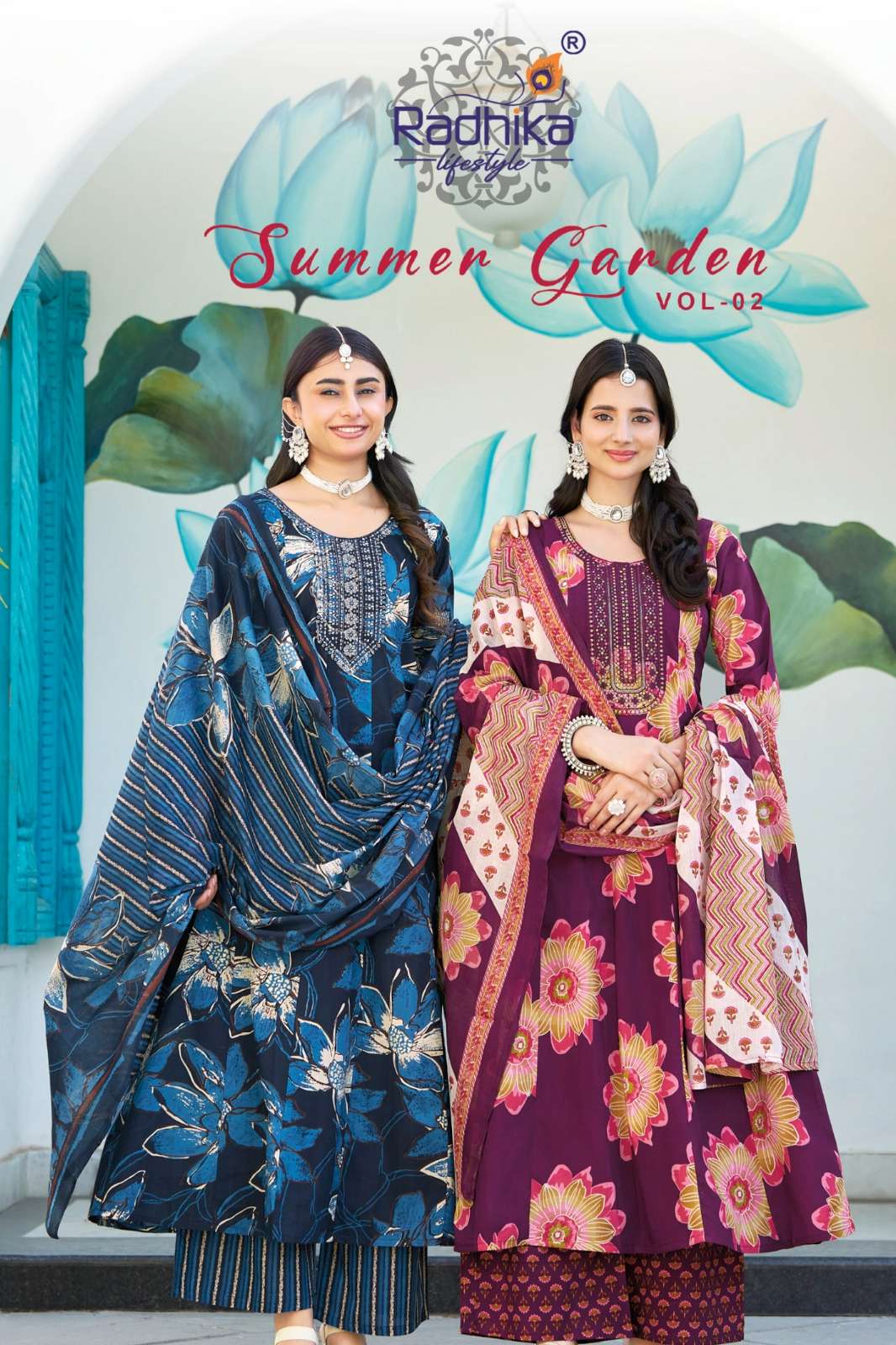 Shir Balaji Emporium SUMMER GARDEN  VOL 2  Pure Cotton Embroidary Designer Kurtis