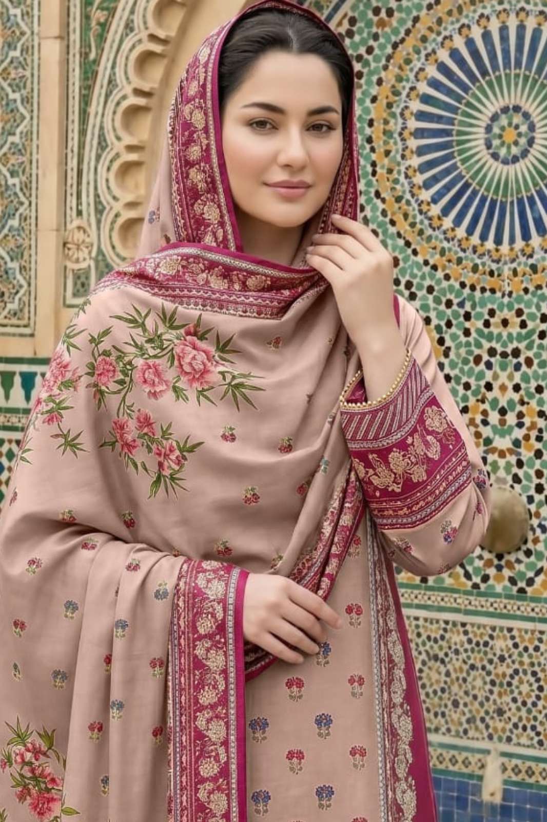 Shree KT 352 Pure Viscous Maslin Digital Printed Designer Salwar Suit 