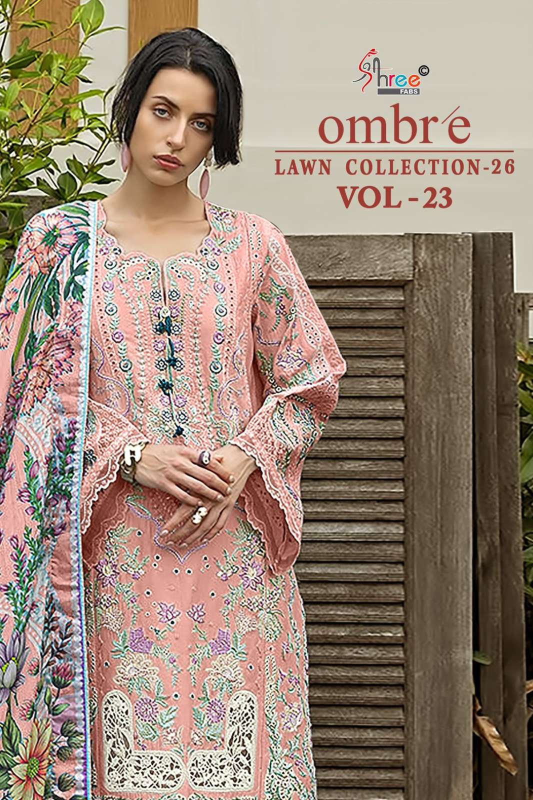 Shree VOL 23 Pure Cotton with Heavy Embroidery Designer Salwar Suit