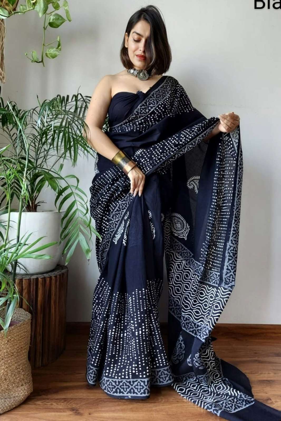 Shri Balaji Emporium 21572 Hand Block Printed Pure cotton sarees collection 