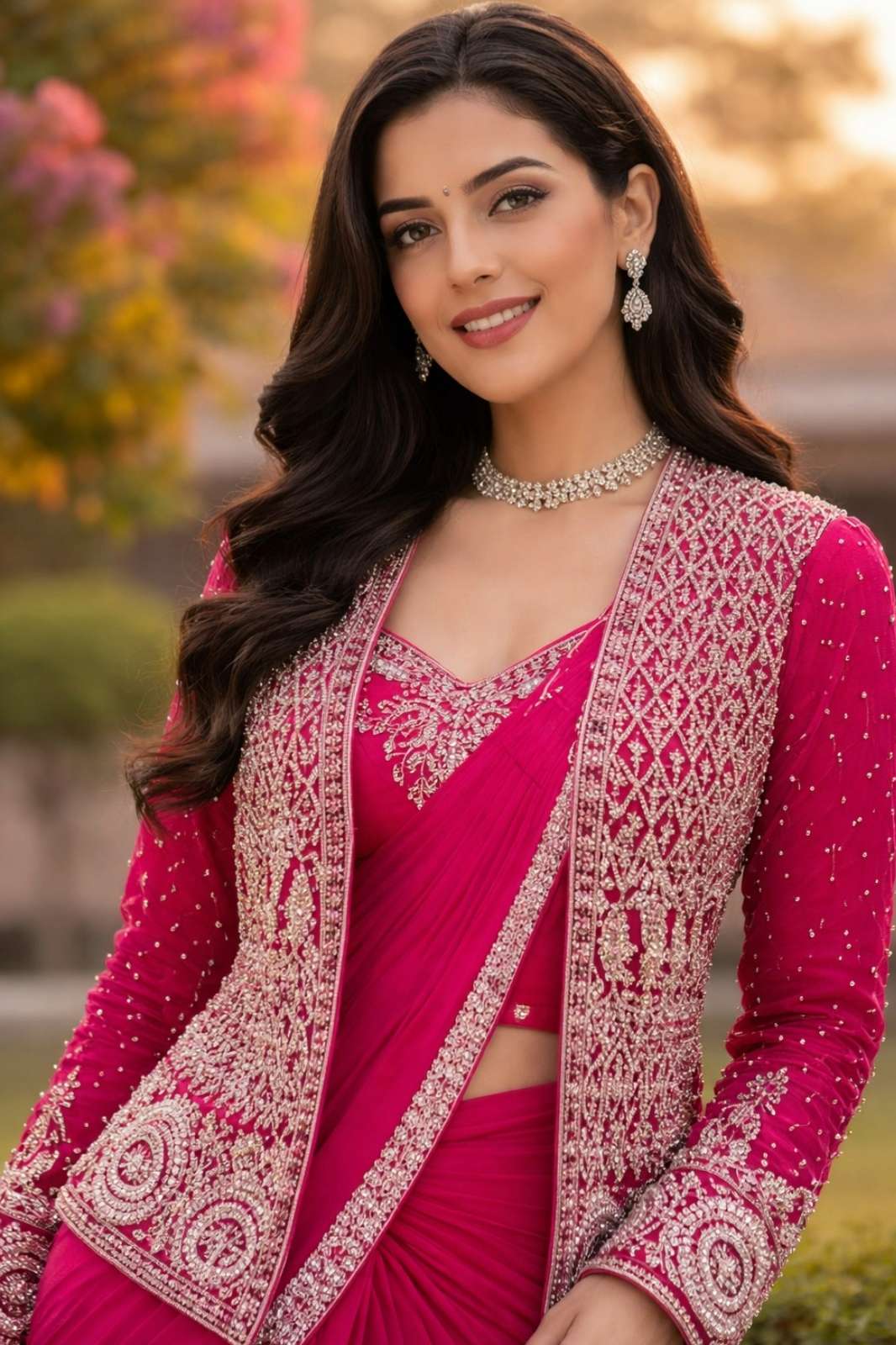 Shri Balaji Emporium BB 64 Heavy Crep Silk Premium Ready to Wear Saree