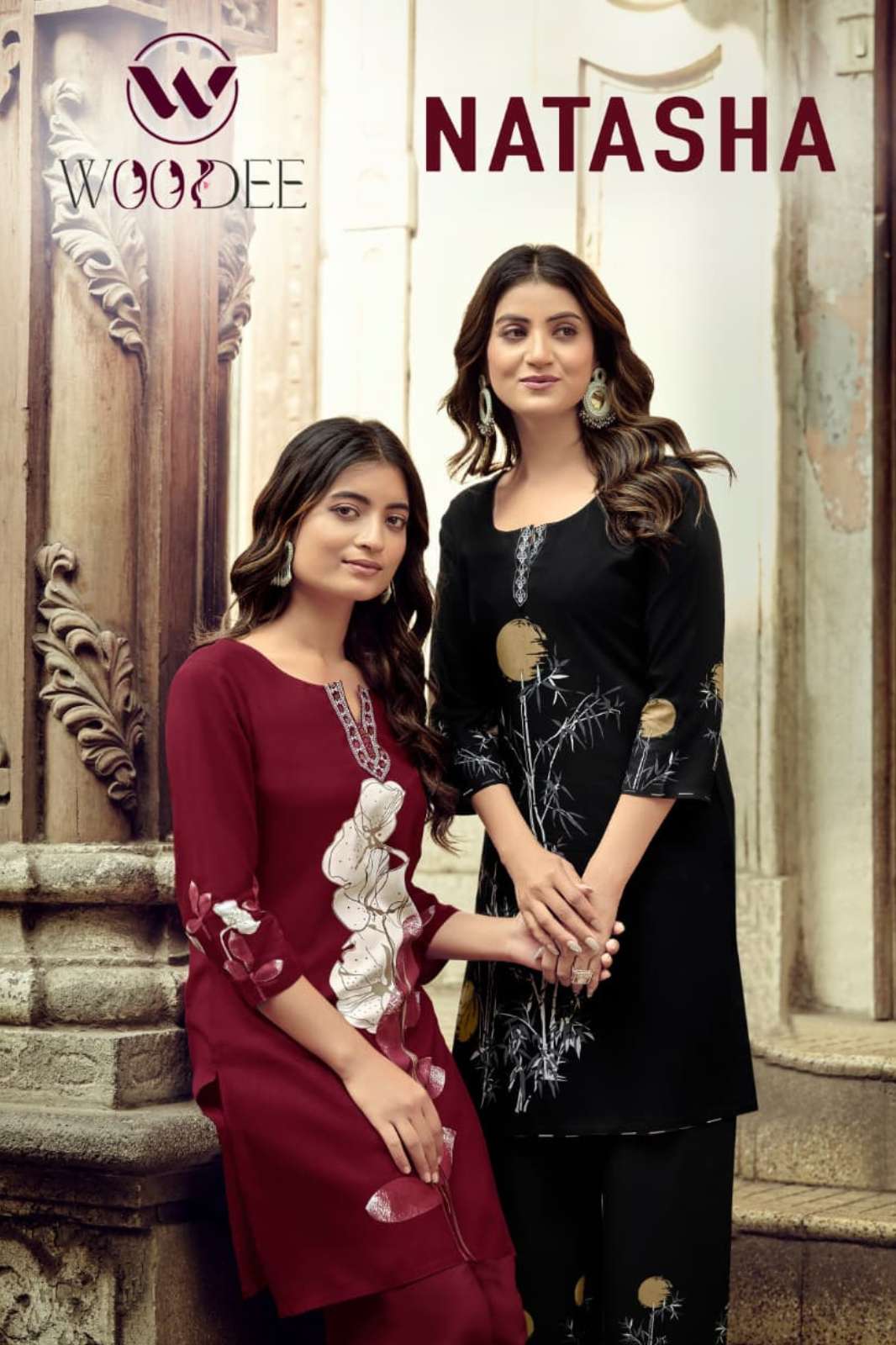Shri Balaji Emporium NATASHA Premium Heavy Rayon with Printed Designer Kurtis 