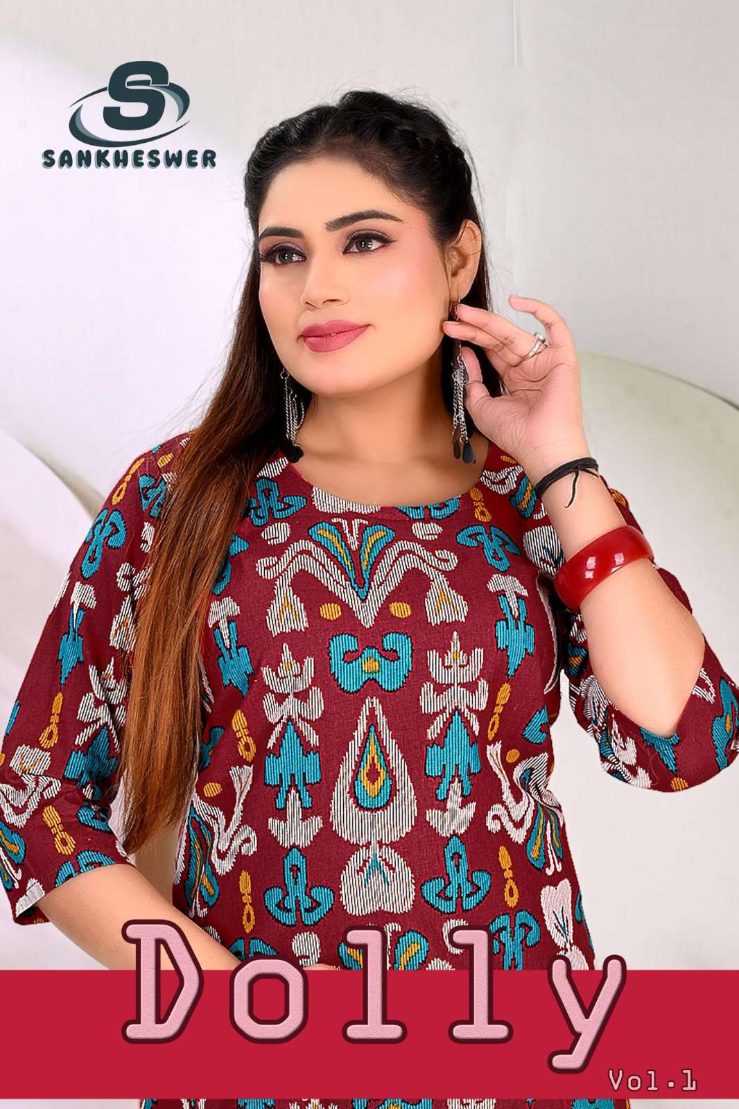 Shri Balaji Emporium DOLLY VOL 1 Premium Flex Cotton Printed Designer Kurtis 