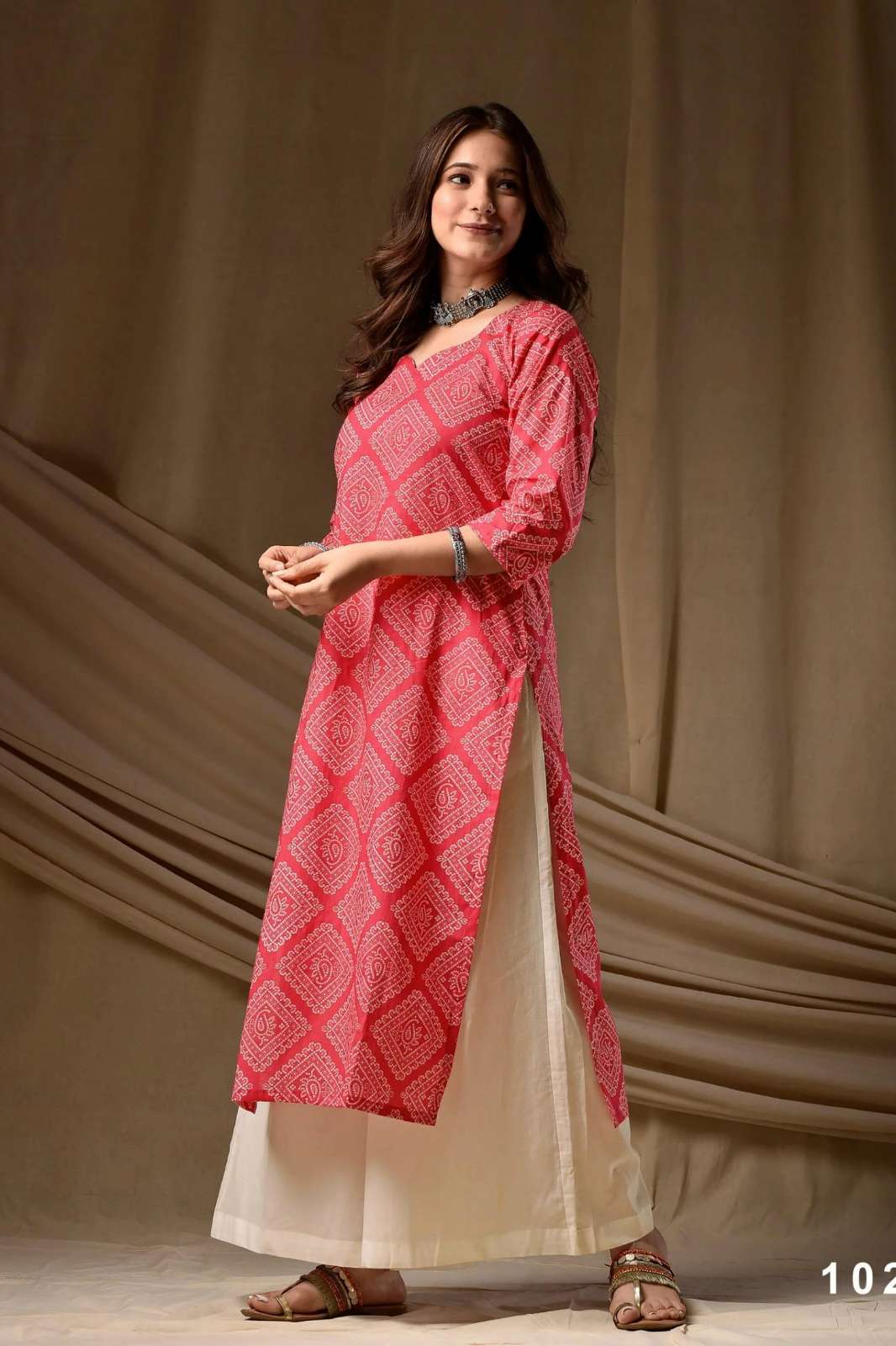 Shri Balaji Emporium Presents IRA Vol 1 Cambric Cotton Heavy digital printed ready to wear Kurti Collection