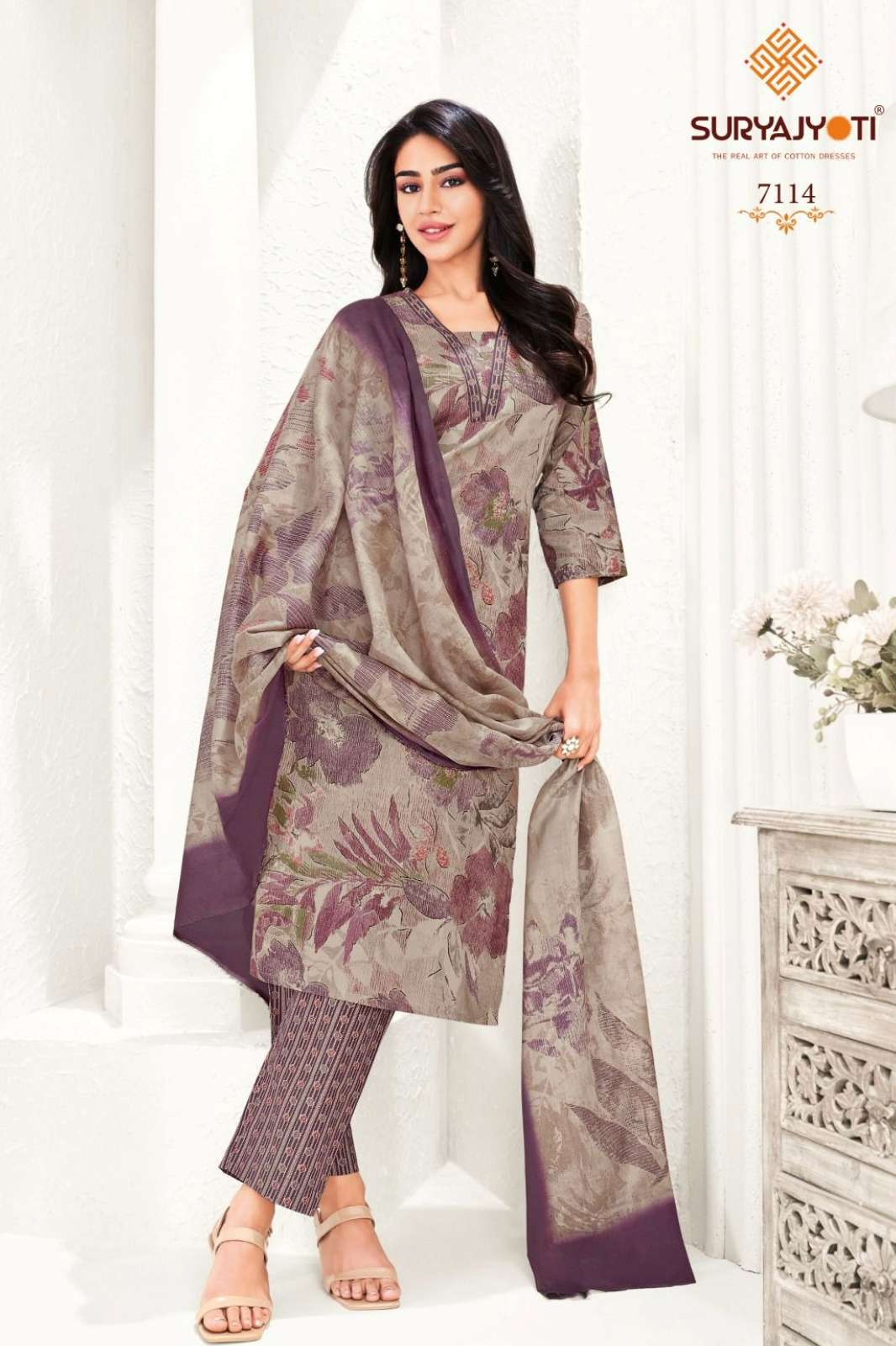 SURYAJYOTI  VOL 71 PURE COTTON PRINTED DESIGNER SALWAR SUIT