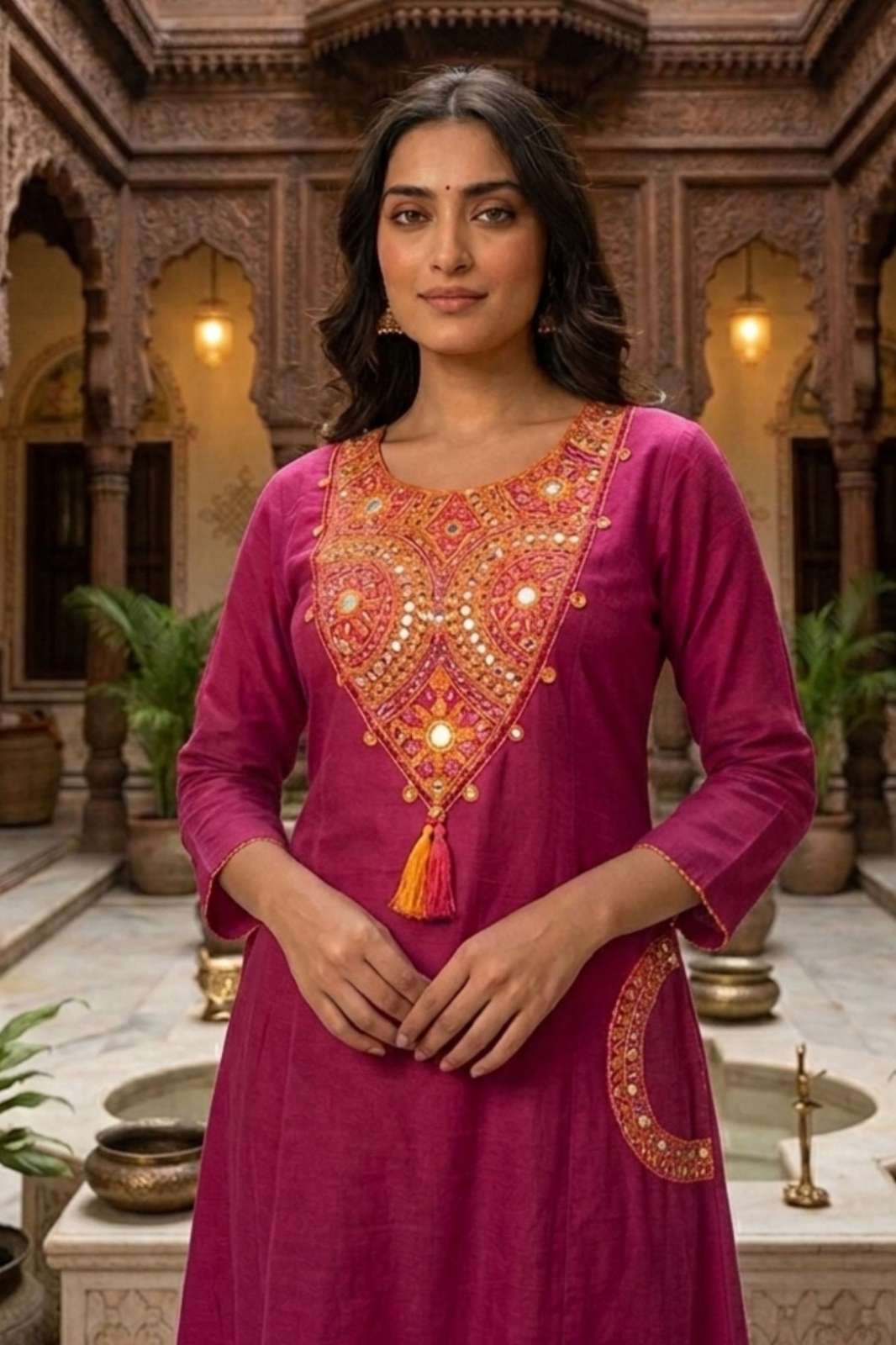  Vitara KHUSHALI Dhabu Cotton with Embroidery Designer Salwar Suit