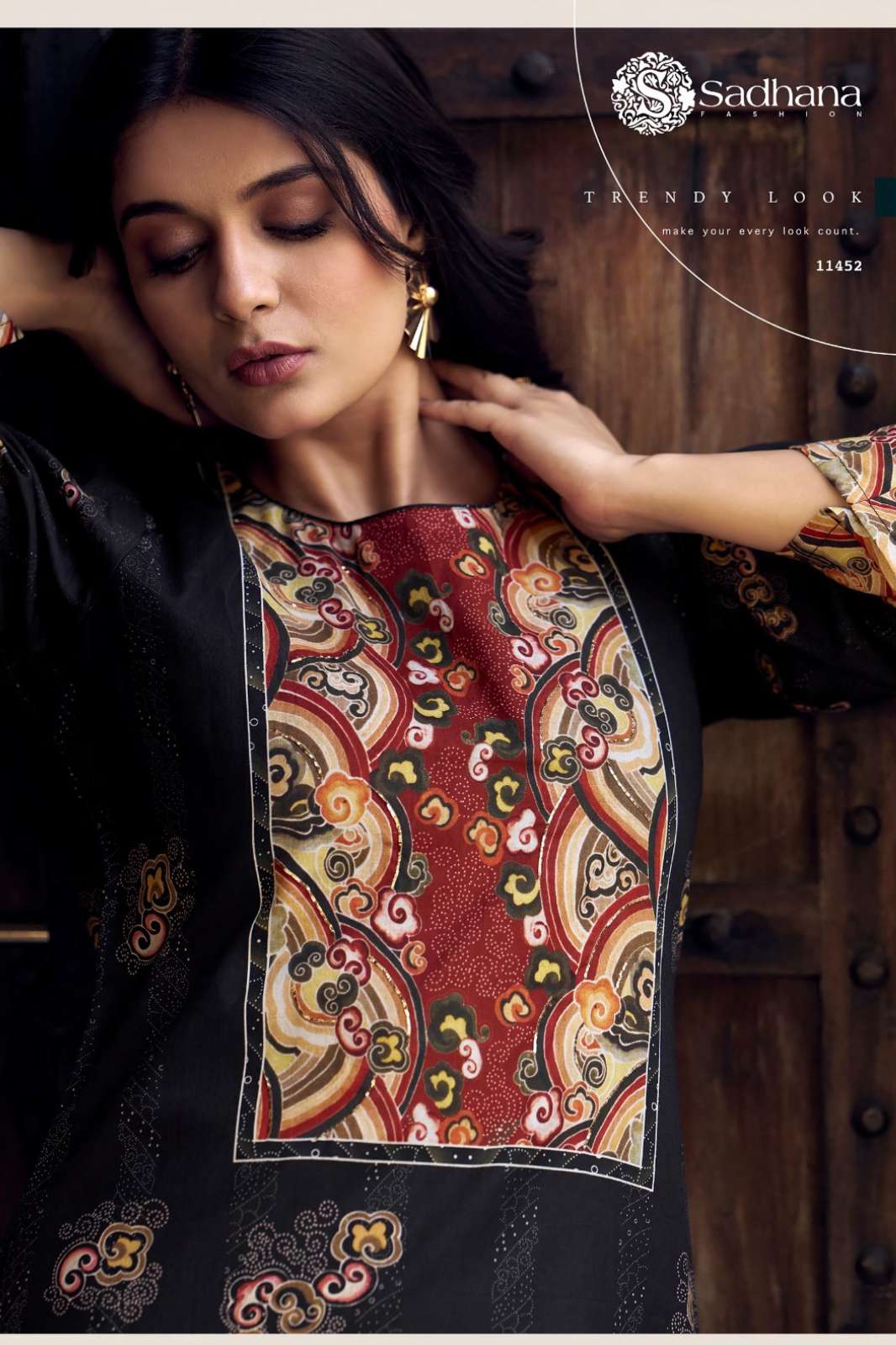  SADHANA FASHION SOL PURE LAWN COTTON WITH DIGITAL PRINTED DESIGNER SALWAR SUIT 