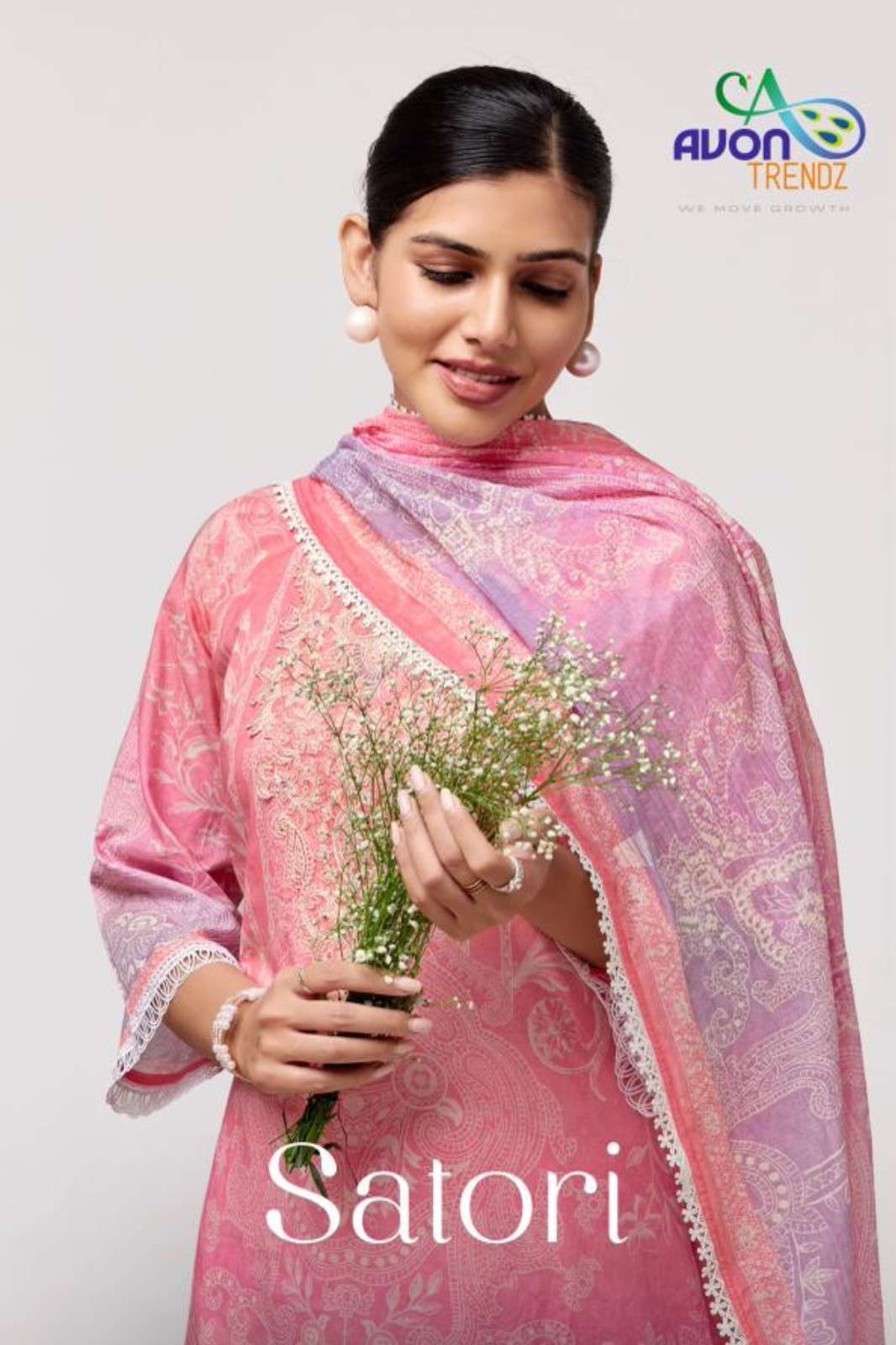 Avon Satori Cotton Lawn Digital Printed Designer Salwar Suit