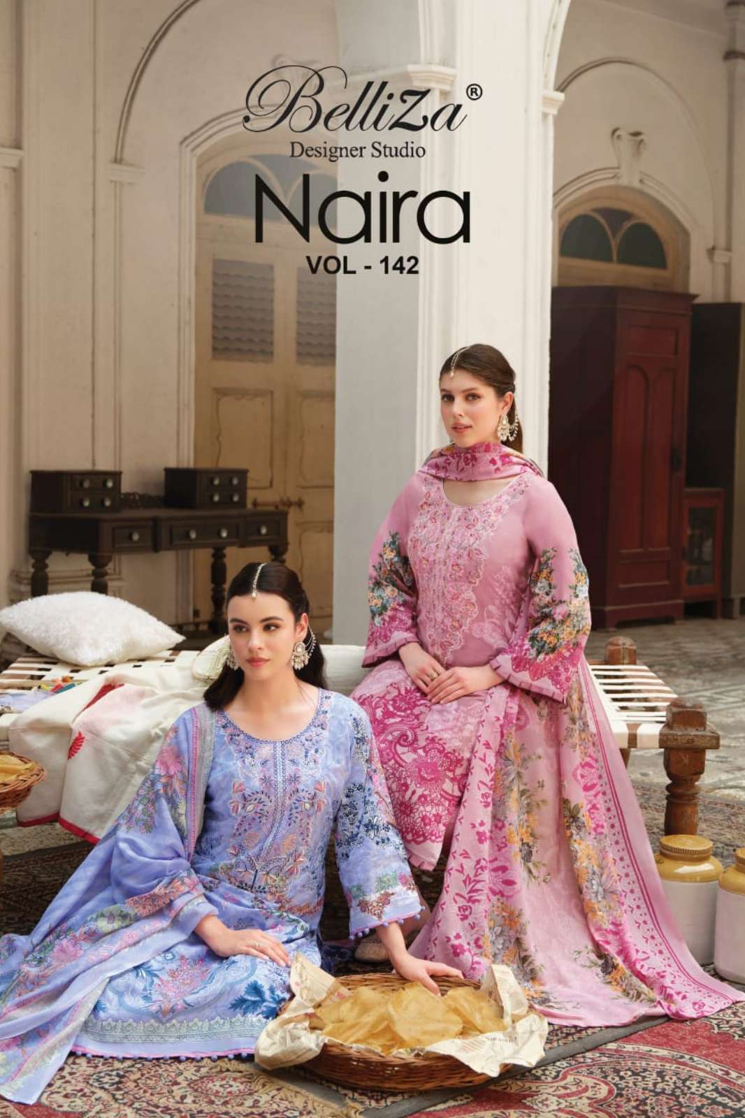 Belliza NAIRA VOL 142 Pure Cotton Digital Printed Designer Salwar Suit