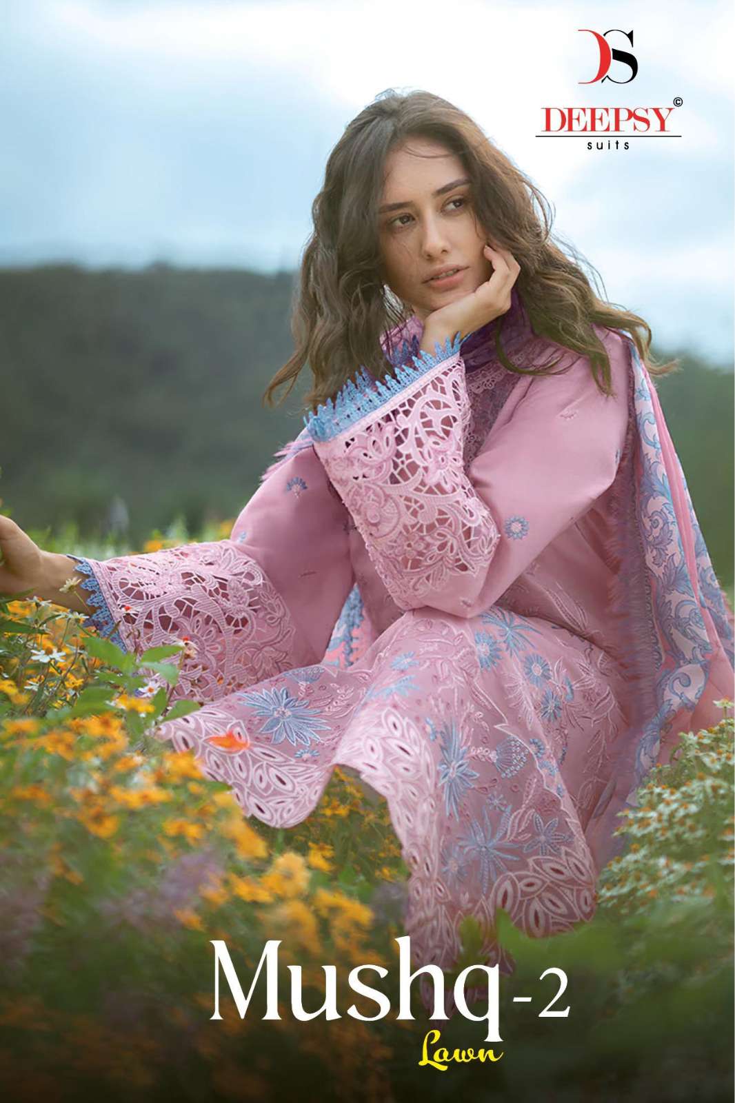 Deepsy MUSHQ 2  Pure Cotton with Heavy Self Embroidery Designer Salwar Suit 