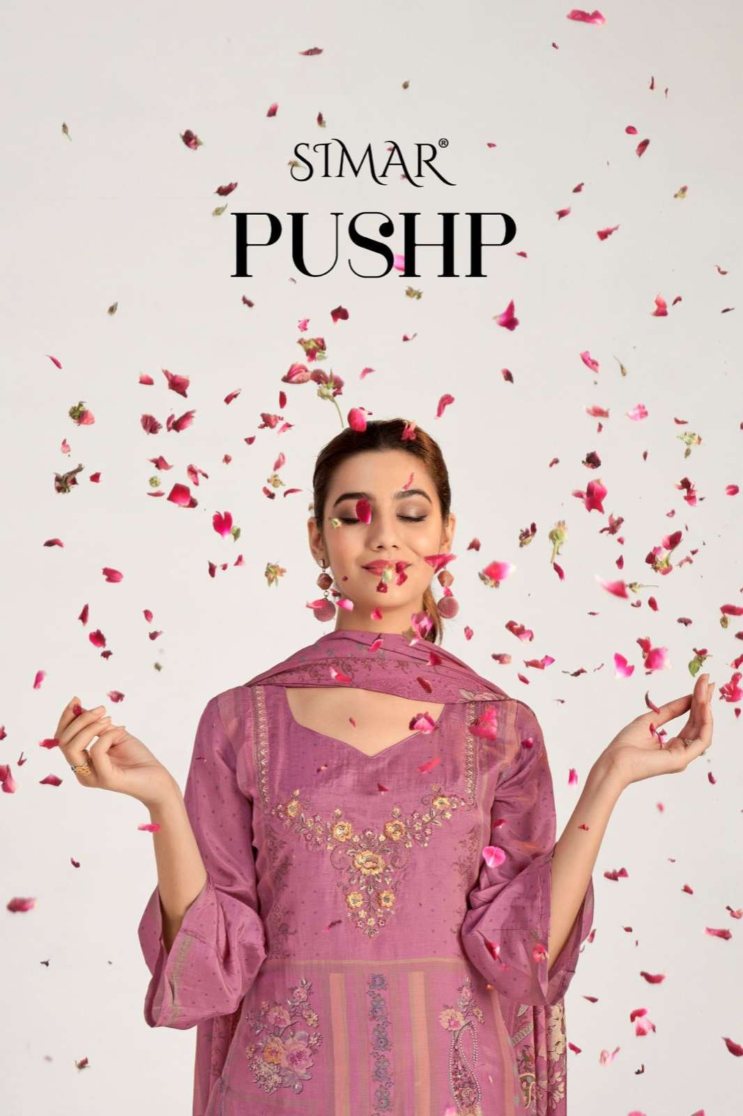 Glossy Pushp Pure Viscose Muslin Digital Printed Designer Salwar Suit 