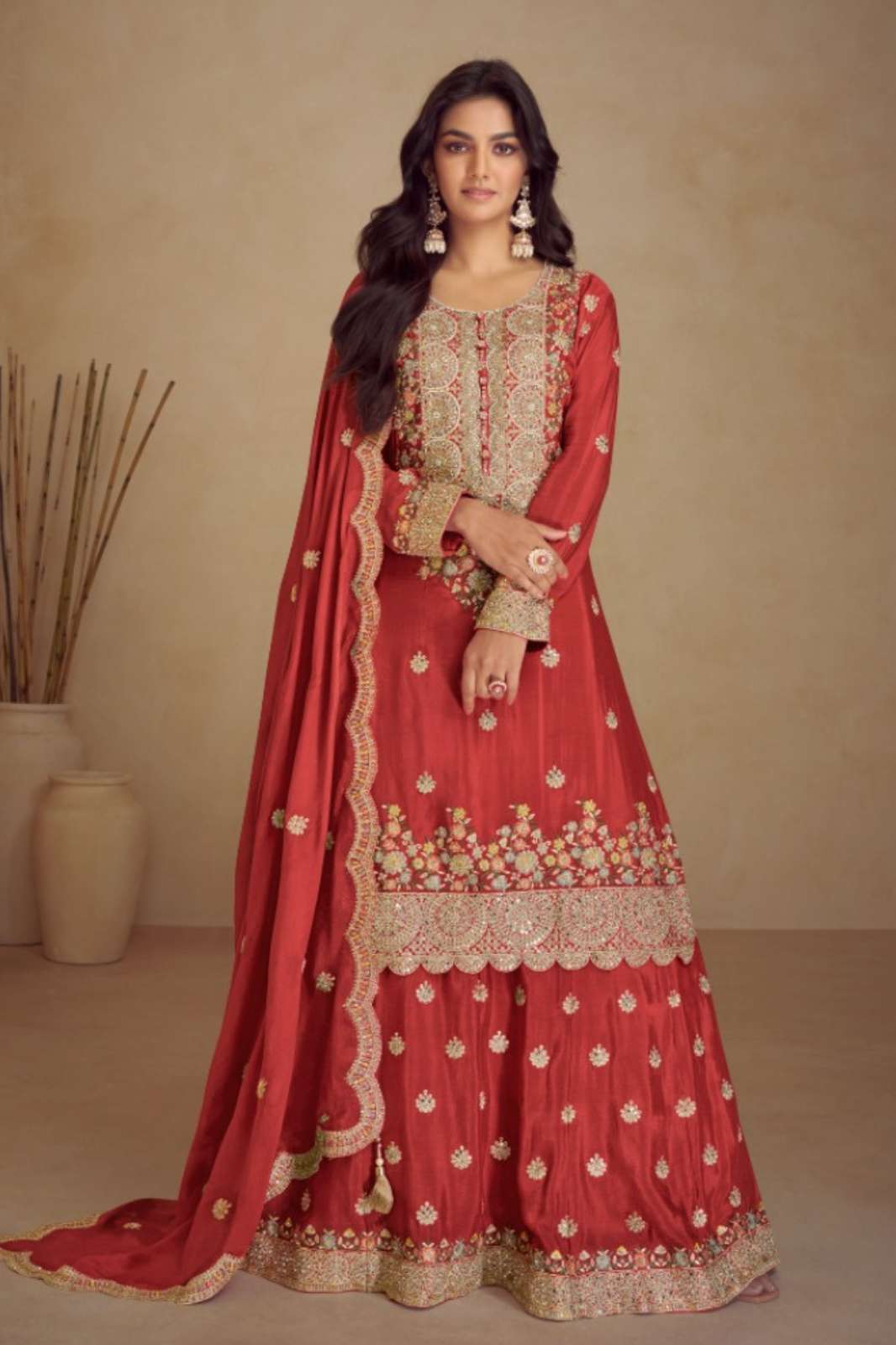 Gulkayra NAVYA  Real Chinon with Embroidery and Handwork Designer Salwar Suit 