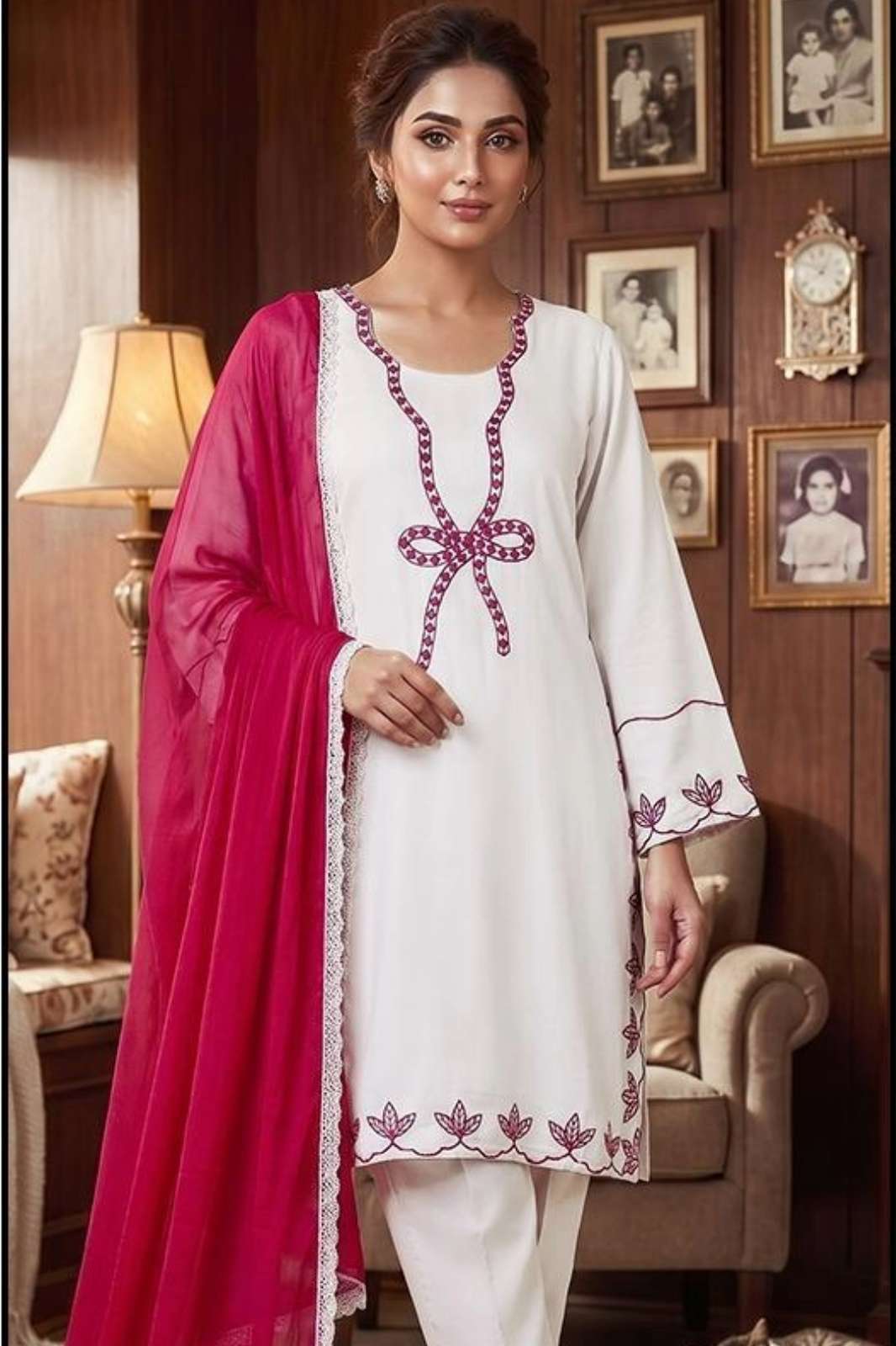 Hoor tex HF 803 A To D Heavy Rayon fabric heavy embroidered work suit 