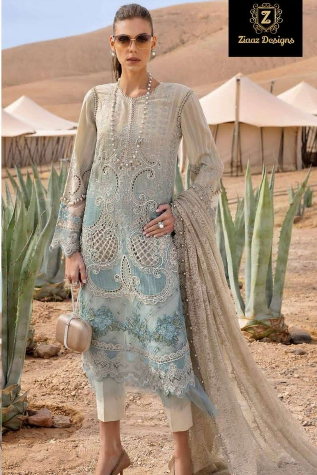 JT Textile JT 197 RAYYON COTTON WITH EMBROIDERED WORK PAKISTANI SUIT