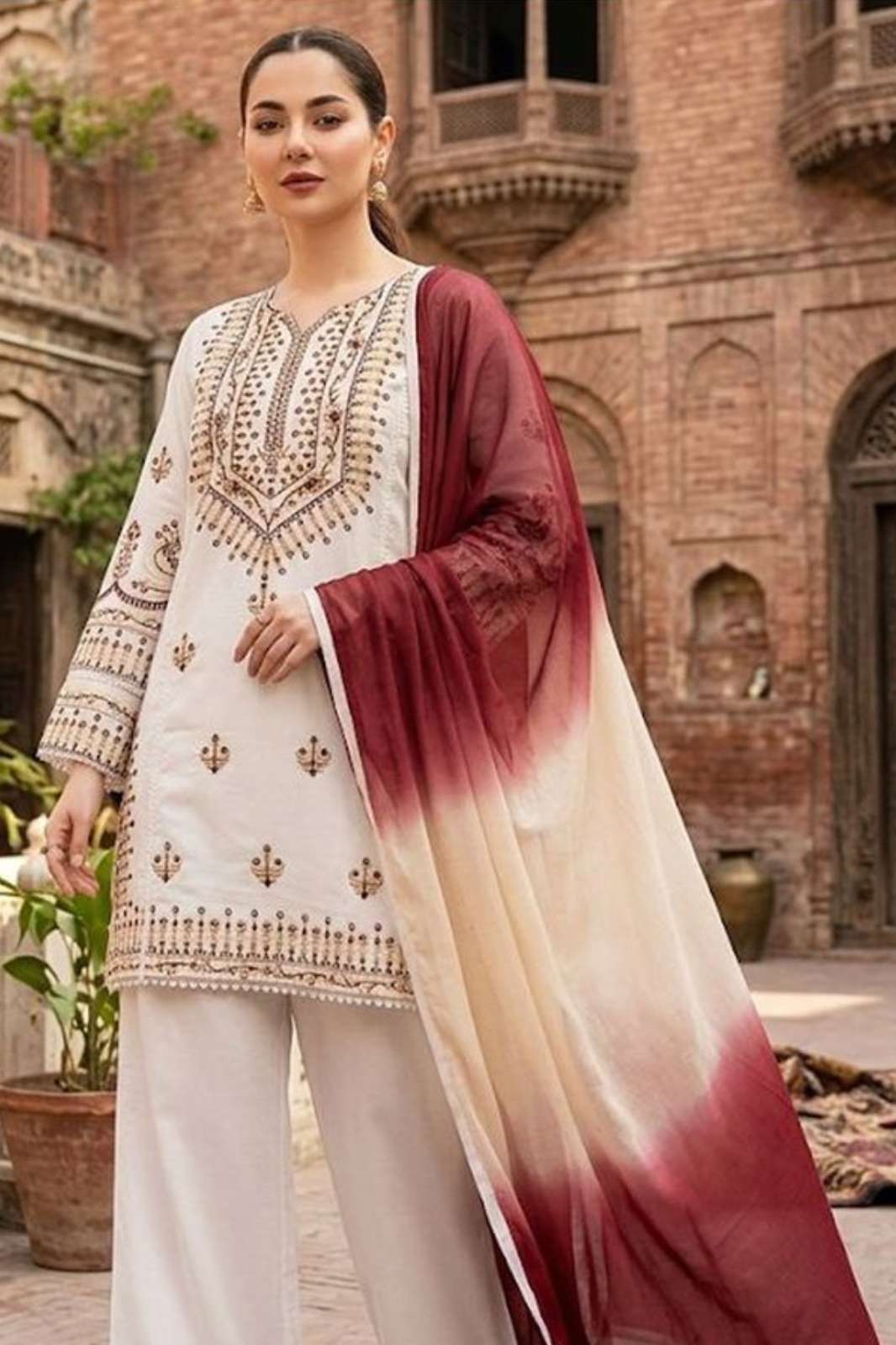 Mehboob Tex D no 2010,2013 Heavy Rayon Fabric with Embroidered Designer Salwar Suit