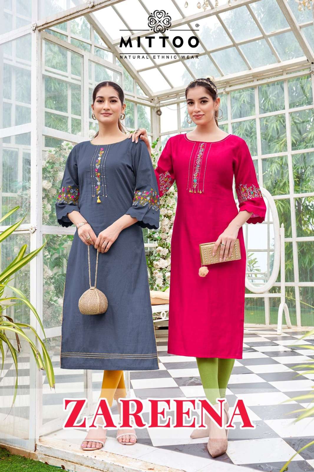 Mittoo Zareena Rayon Fabric with Thread and Handwork Designer Salwar Suit