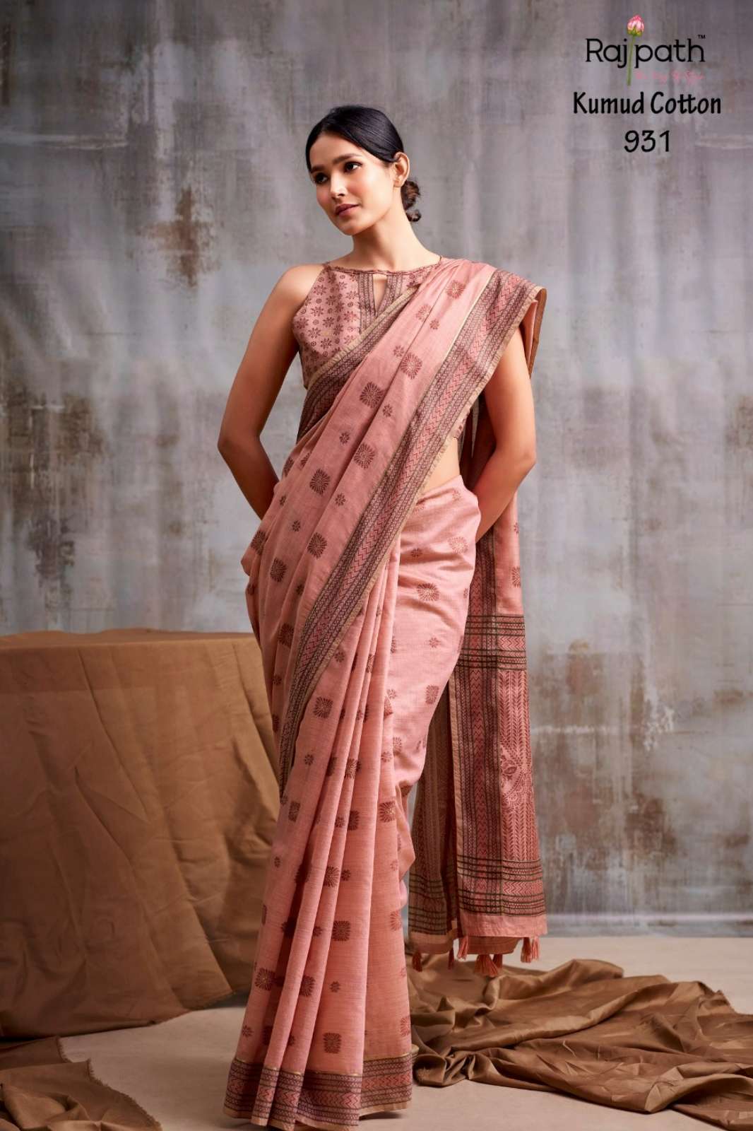 RAJPATH PRESENTS KUMUD Modal Cotton PARTYWEAR SAREE COLLECTION