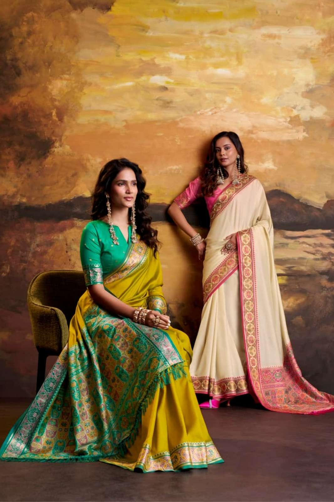 RAJPATH PRESENTS VRINDAVAN SILK VOL 02 PATOLA SILK SAREE COLLECTION