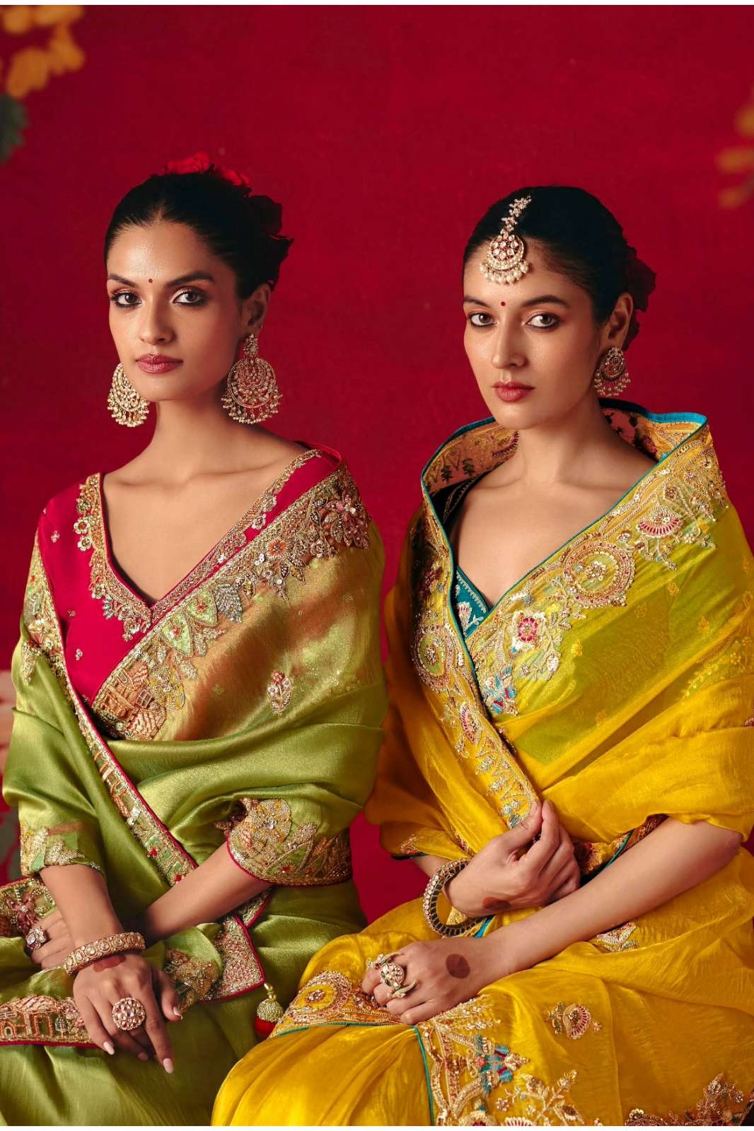 RAJTEX PRESENTS Pure Ajrakh 033 Modal Satin Ajrakh Printed SAREE COLLECTION