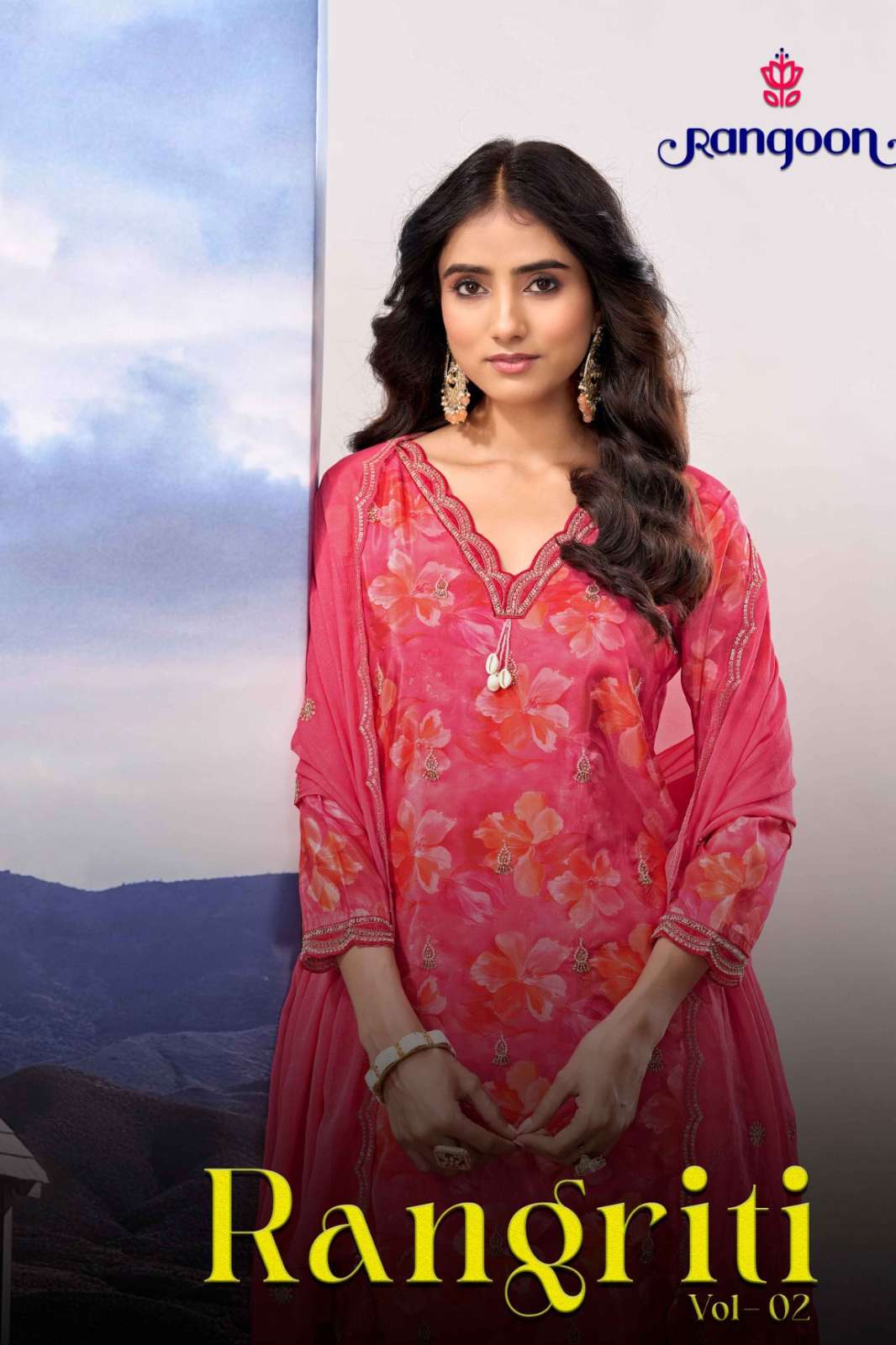 Rangoon RANGRITI Pure H.O With Pure Digital Printed Designer Salwar Suit