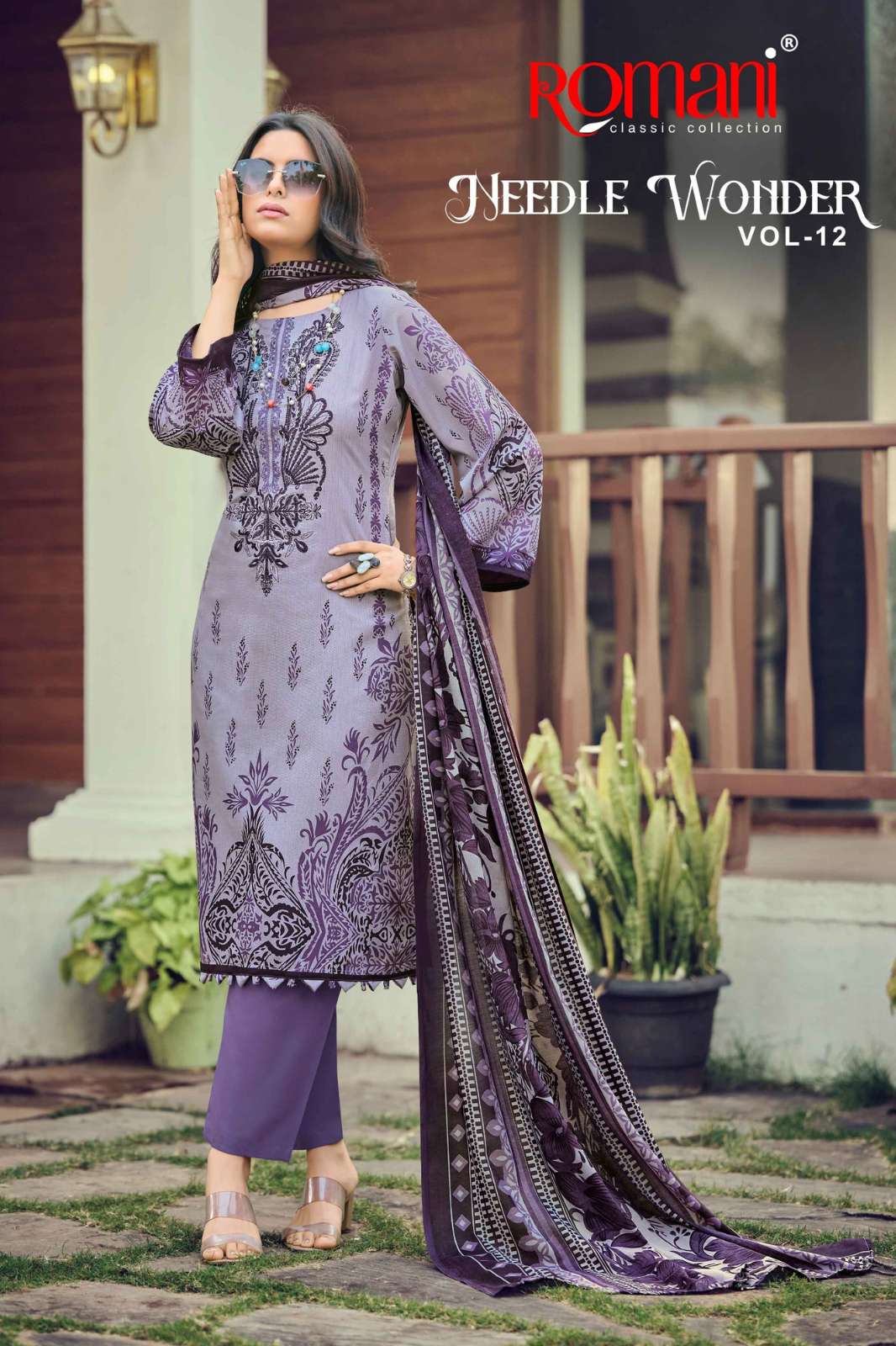 Romani NEEDLE WONDER VOL 12 Soft Cotton Digital Printed Designer Salwar Suit 