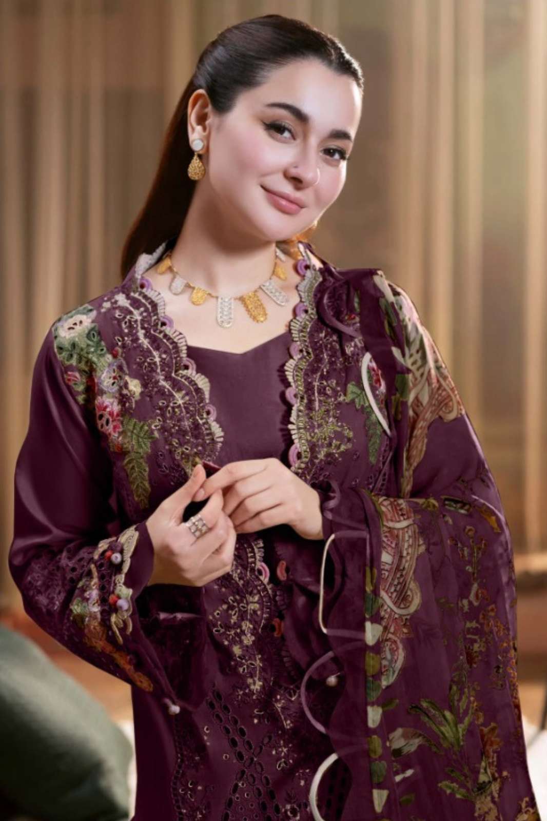 Saniya Trendz OMBRÉ VOL 25Nx Cotton with Chikankari Embroidery Designer Salwar Suit 
