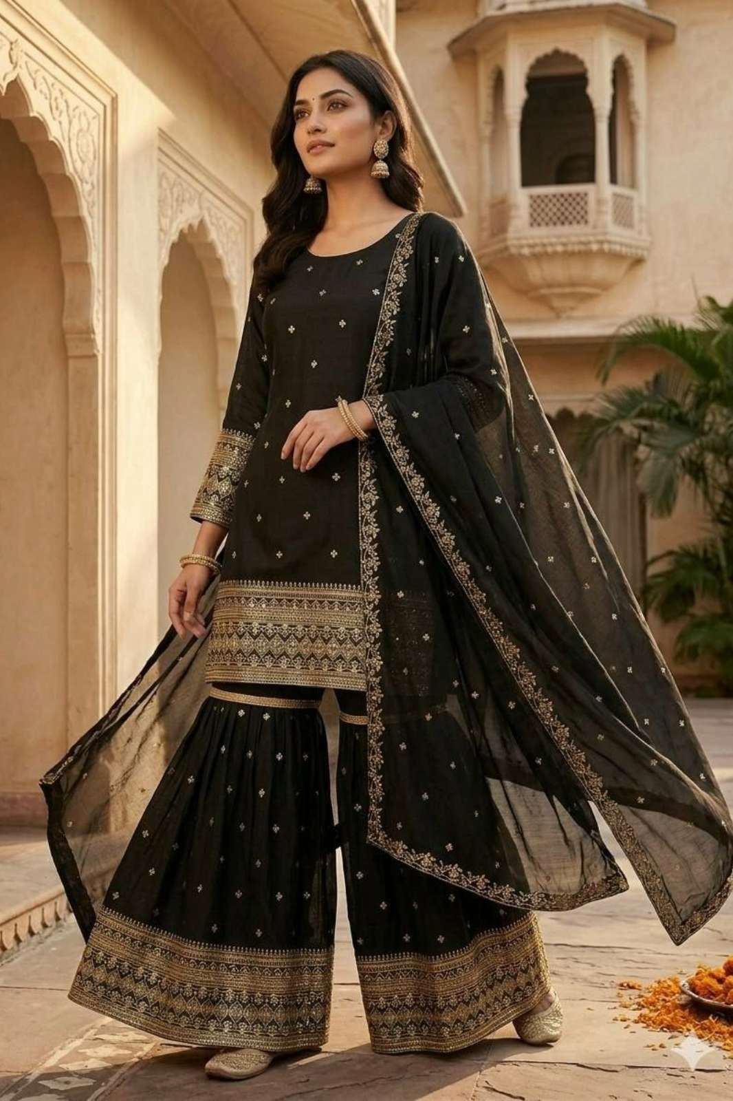 Shri Balaji Emporium 22129 PRESENTS HEAVY VICHITRA SILK SUIT WITH HAVY EMBROIDERY WORK