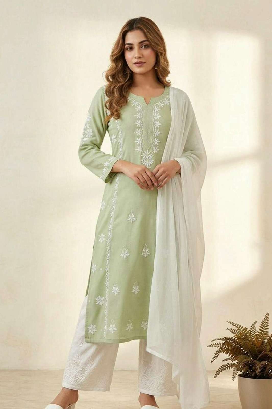 Shri Balaji Emporium 22152 RAYON FABRIC SUIT WITH SEQUENCE EMBROIDERY WORK