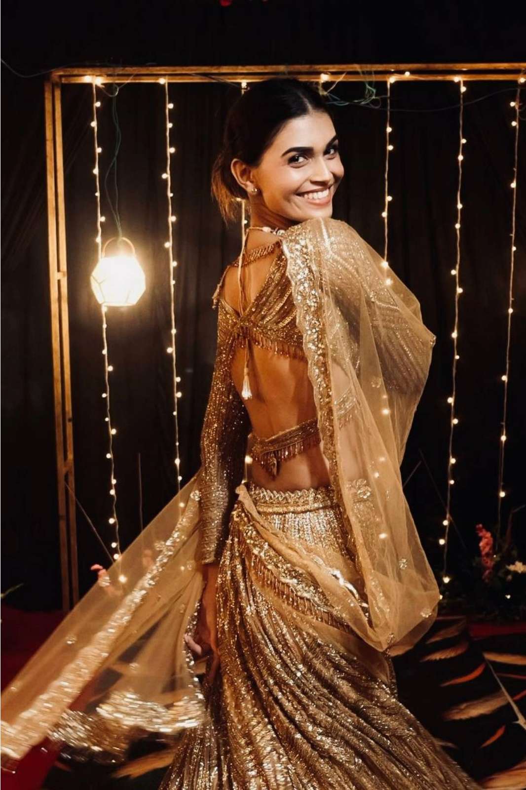 Shri Balaji Emporium 22453 Kasturi silk Georgette lehenga with sequins & dori work 