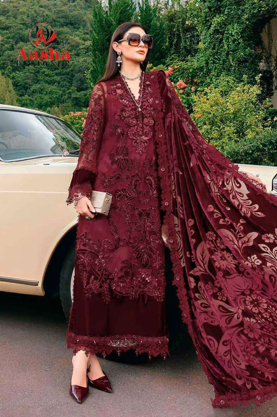 Shri Balaji Emporium D NO 1202 Rayon Cotton with Embroidered Designer Salwar Suit