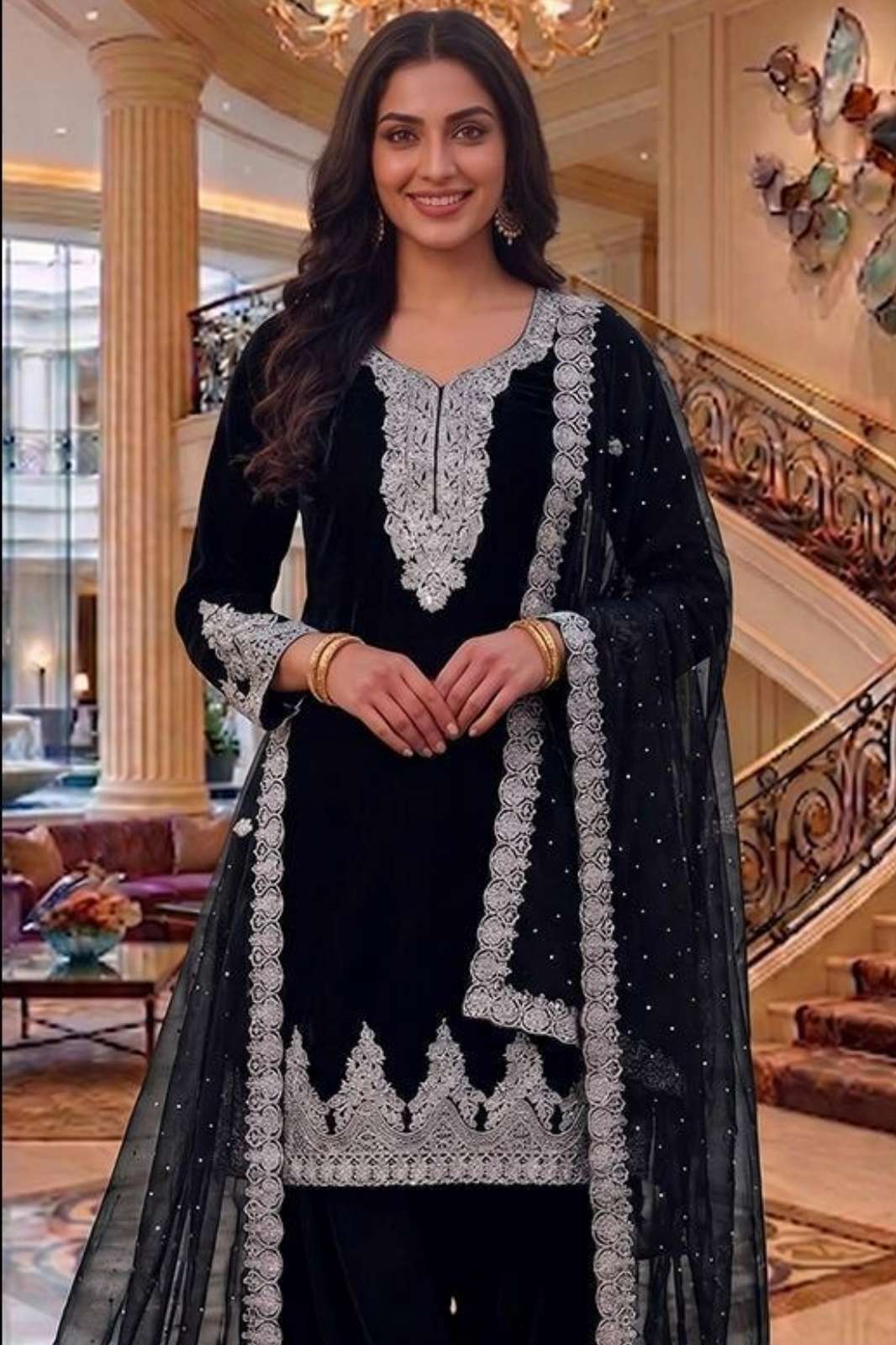 Shri Balaji Emporium HF 811 Presents Heavy fox georgette heavy work Suit Collection