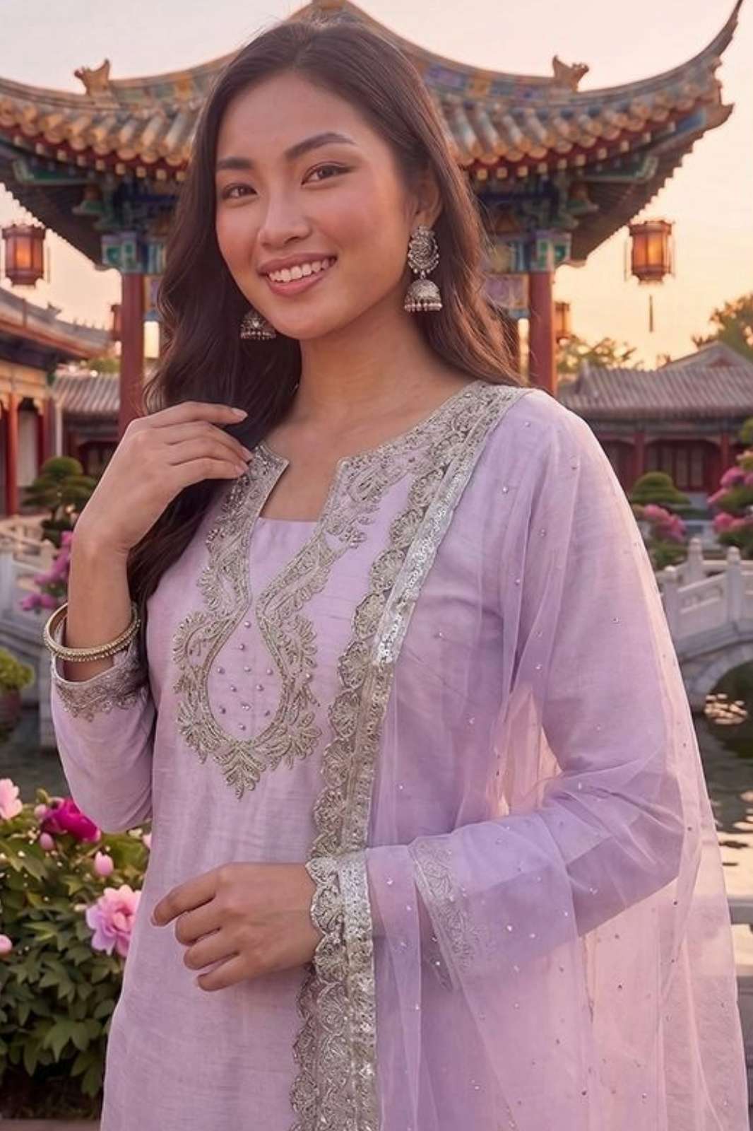 Shri Balaji Emporium HF 820 Presents Heavy jimmi choo With moti Work Suit Collection