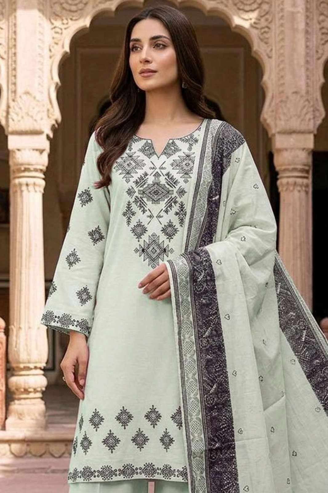 Shri Balaji Emporium HF 832 Presents Heavy Rayon with heavy work Suit Collection
