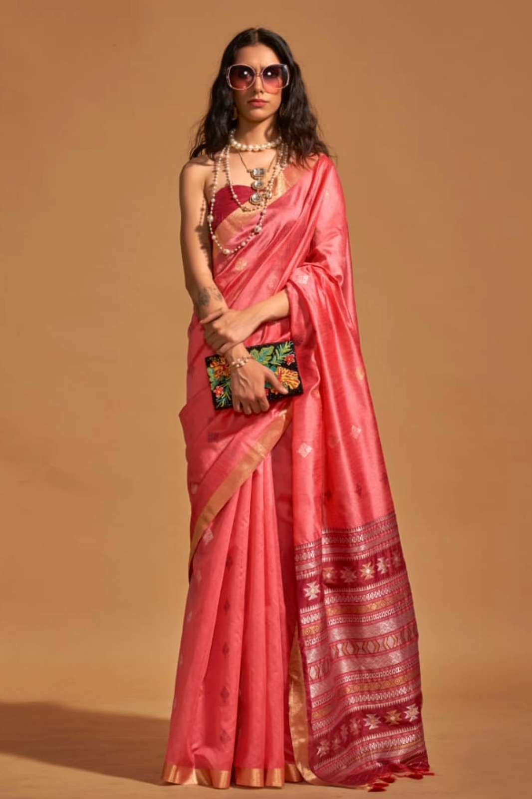Shri Balaji Emporium KANOI SILK HANDLOOM WEAVING SAREES COLLECTION 