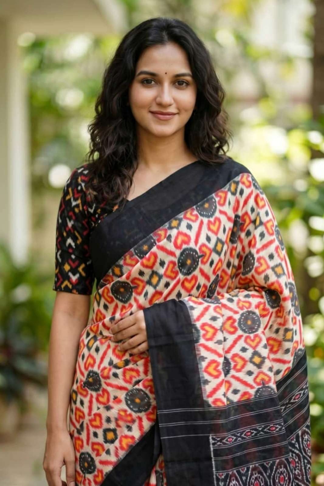 Shri Balaji Emporium  MG451 Plain Linen Digital Printed Saree Collection 