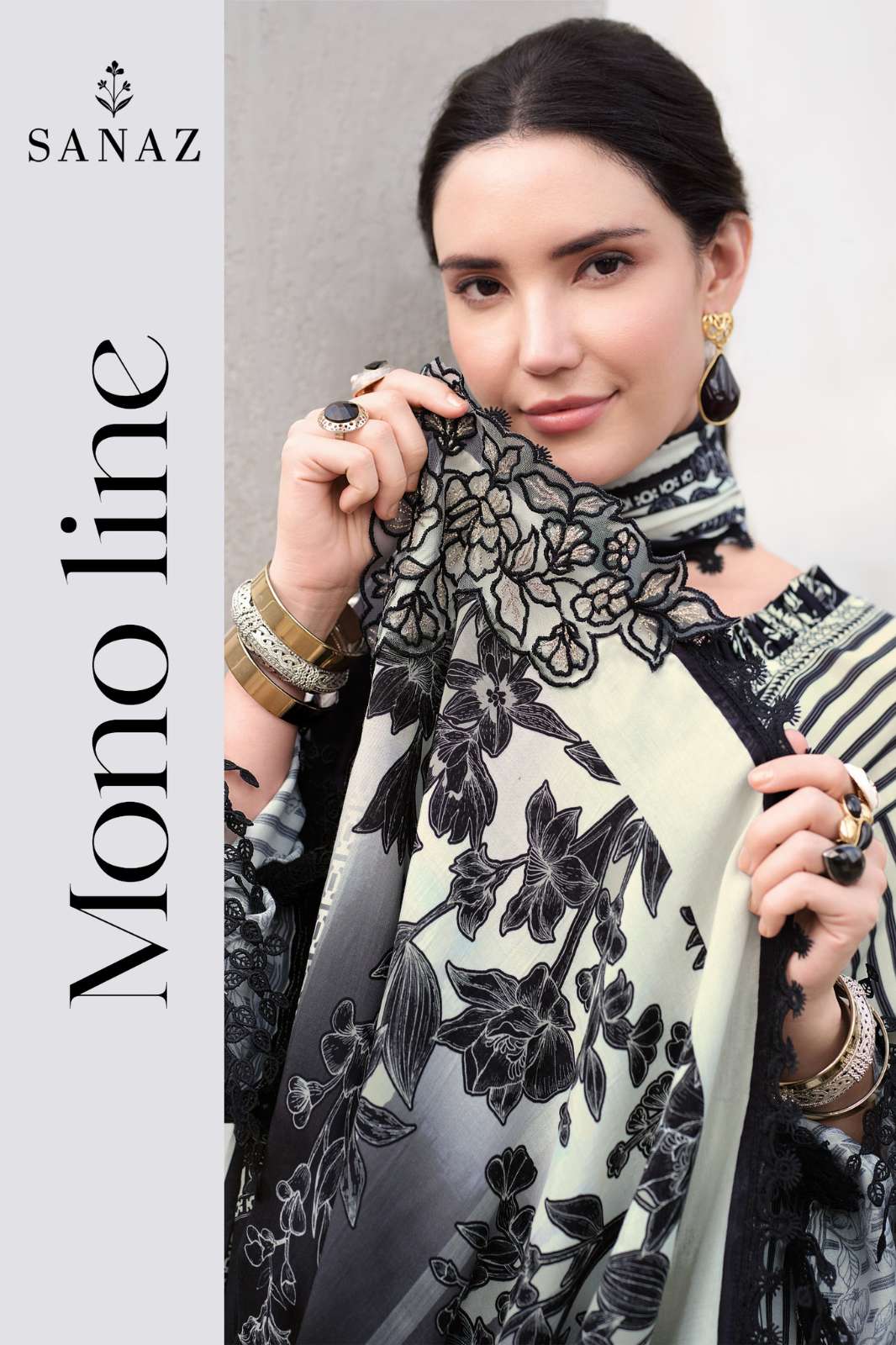 Shri Balaji Emporium Mono Line Viscose Muslin Digital Printed Designer Salwar Suit