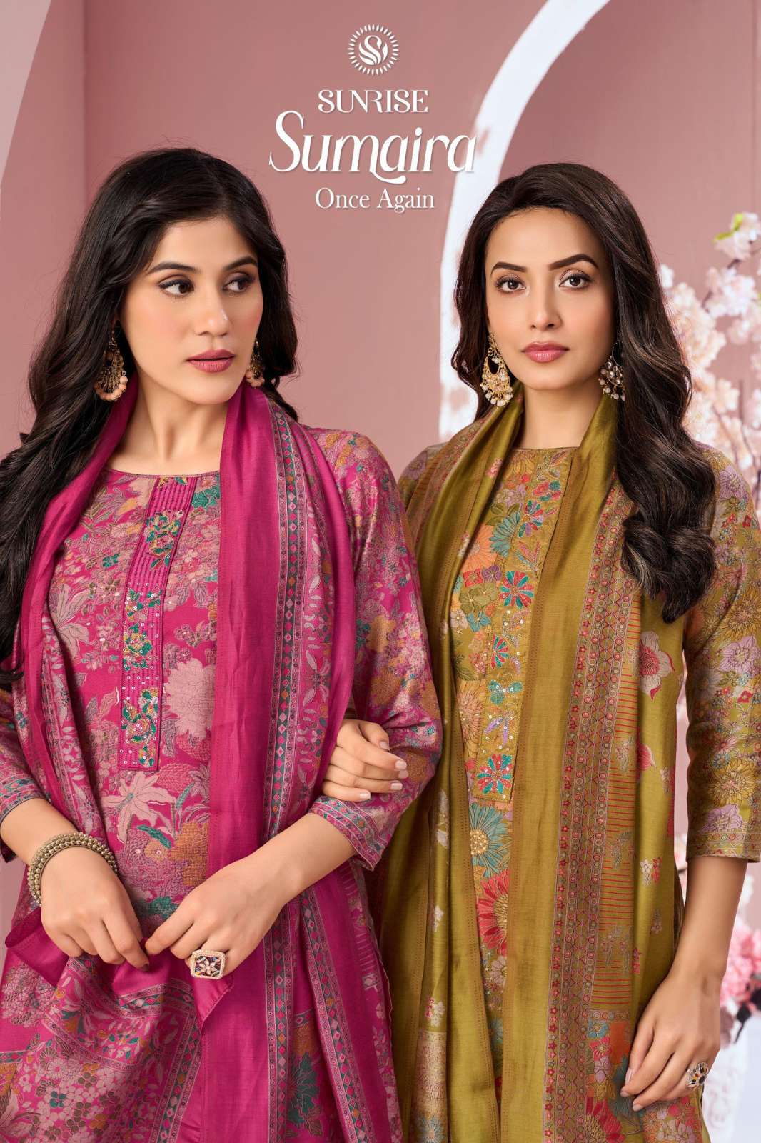 Sunjyoti Tex SUNRISE Modal Silk Discharge Foil Printed Designer Salwar Suit