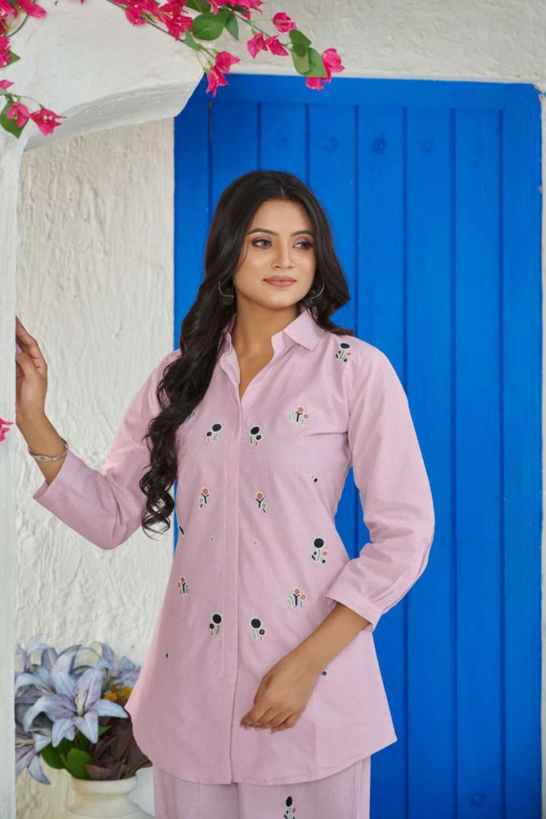 Vamika ELITE Cambric Cotton Printed Designer Co Ord Set 