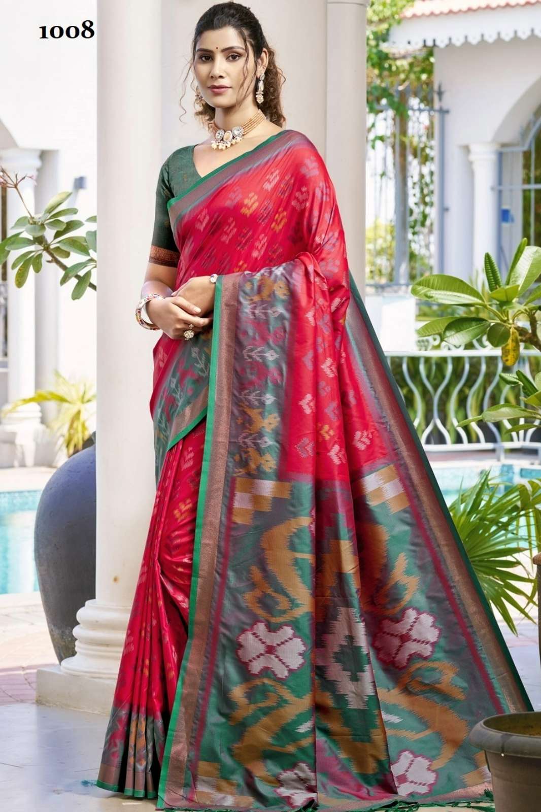 ASTITA POORVIKA SILK VOL 01 Pochampalli Silk Beautiful Silk Designer Festival Wear Saree