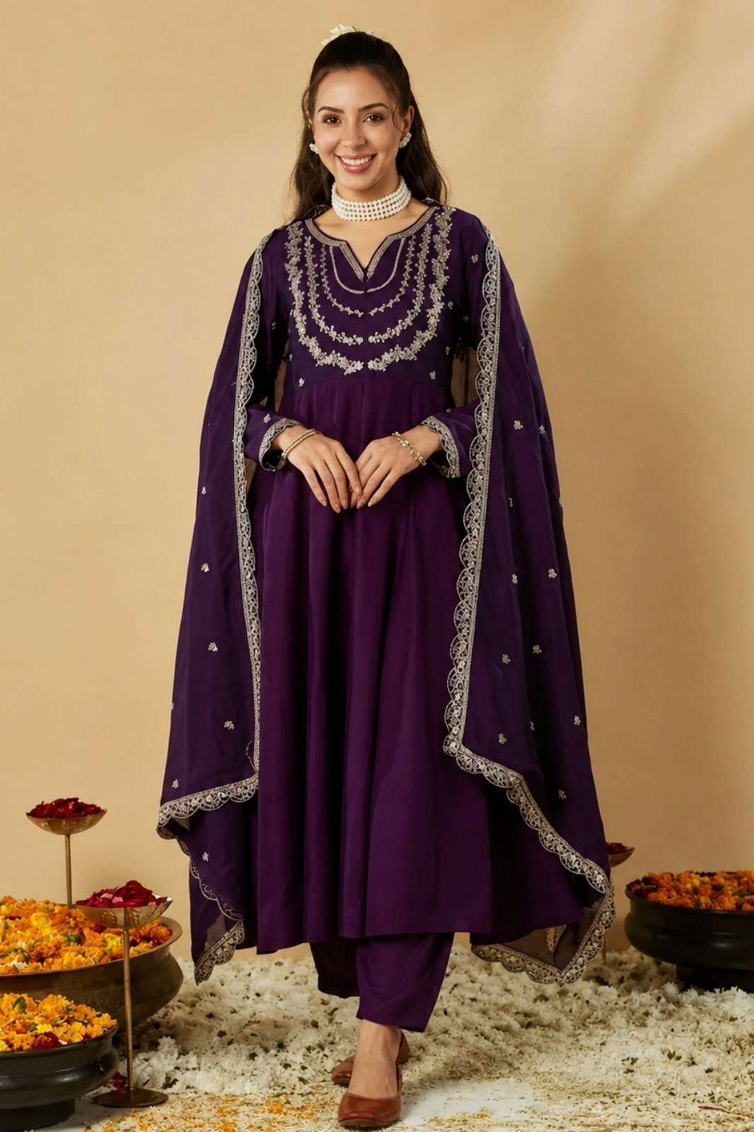 Balaji Emporium 22934 Ready to Wear Vichitra Sequence & Embroidered Kurti